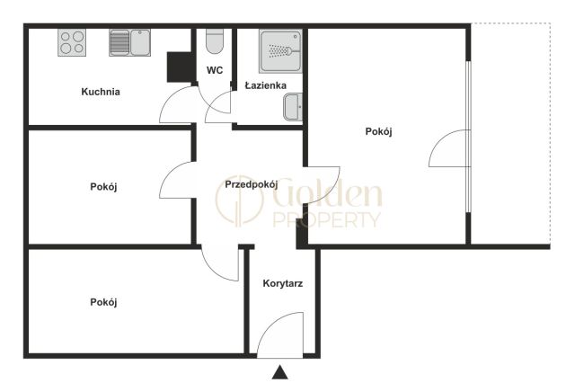 Mieszkanie 3-pokojowe Gdańsk Suchanino, ul. Franciszka Liszta. Zdjęcie 11