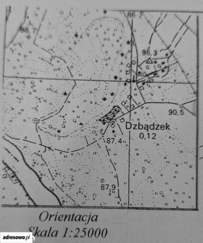 Działka rekreacyjna Dzbądzek. Zdjęcie 1