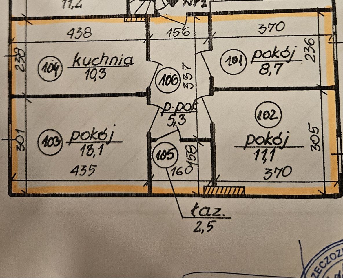 Mieszkanie 3-pokojowe Słotwina. Zdjęcie 4