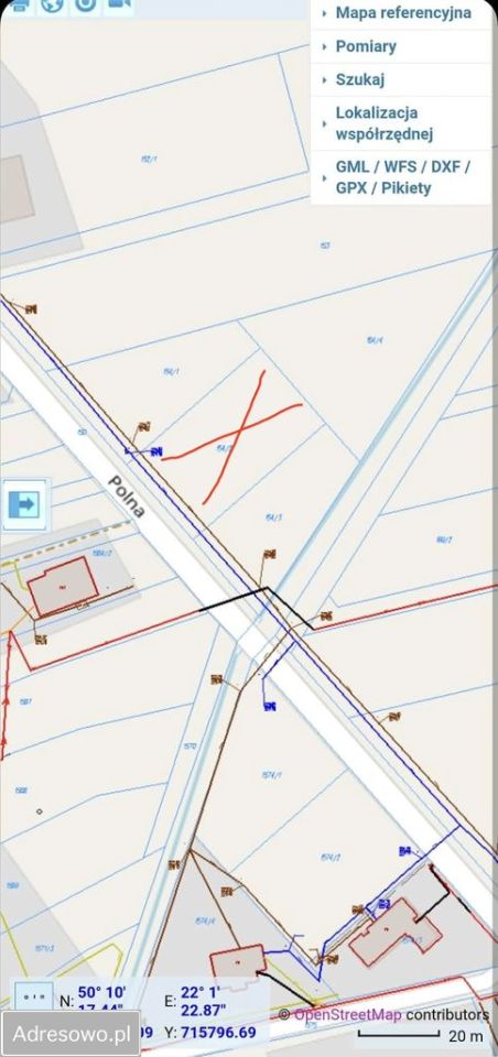 Działka budowlana Wysoka Głogowska, ul. Polna. Zdjęcie 6