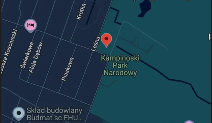 Działka budowlana Izabelin C, ul. Jana Karola Chodkiewicza