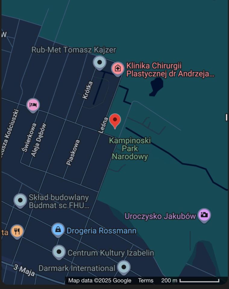 Działka budowlana Izabelin C, ul. Jana Karola Chodkiewicza