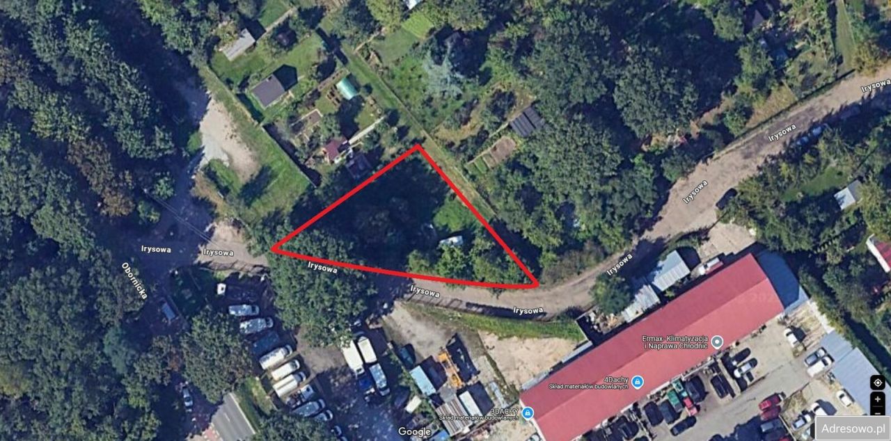 Działka rod Wrocław, ul. Irysowa. Zdjęcie 2