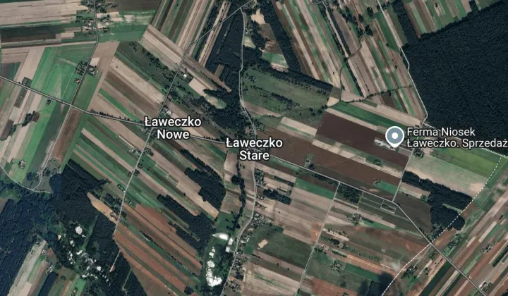 Działka leśna Ławeczko Stare