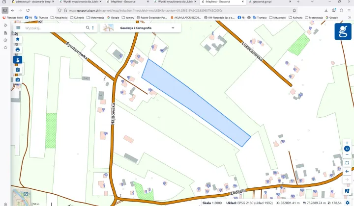 Działka inwestycyjna Lublin Hajdów, ul. Hajdowska