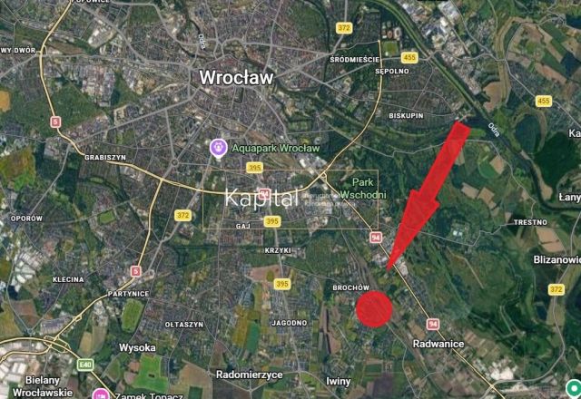 Działka budowlana Wrocław Brochów, ul. Ignacego Mościckiego. Zdjęcie 2