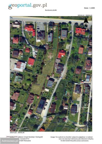 Działka budowlana Buczkowice, ul. Franciszka Miodońskiego. Zdjęcie 1