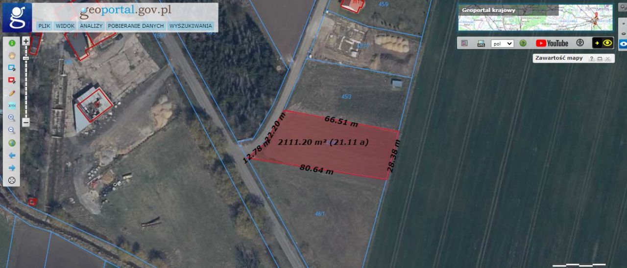 Działka budowlana Wilczków, ul. Adama Mickiewicza. Zdjęcie 6