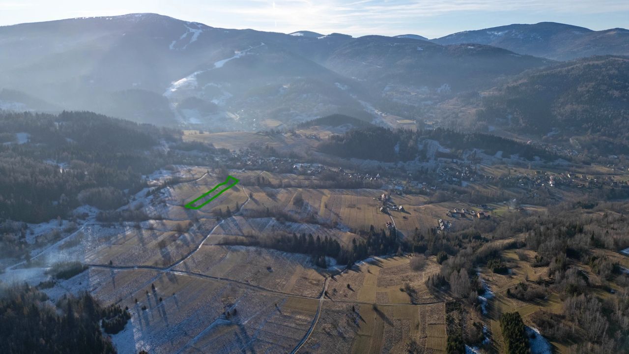 Działka inwestycyjna Korbielów, ul. Beskid. Zdjęcie 5