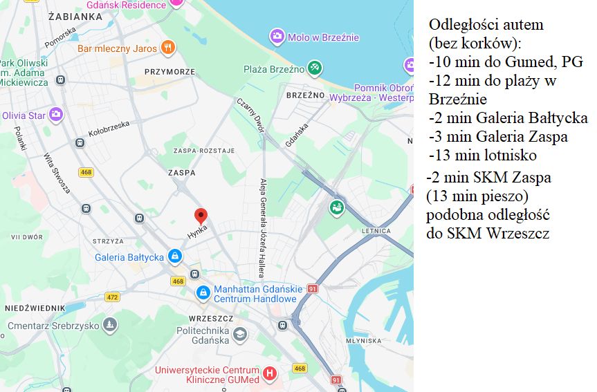 Mieszkanie 5-pokojowe Gdańsk Zaspa, ul. Stanisława Skarżyńskiego. Zdjęcie 17