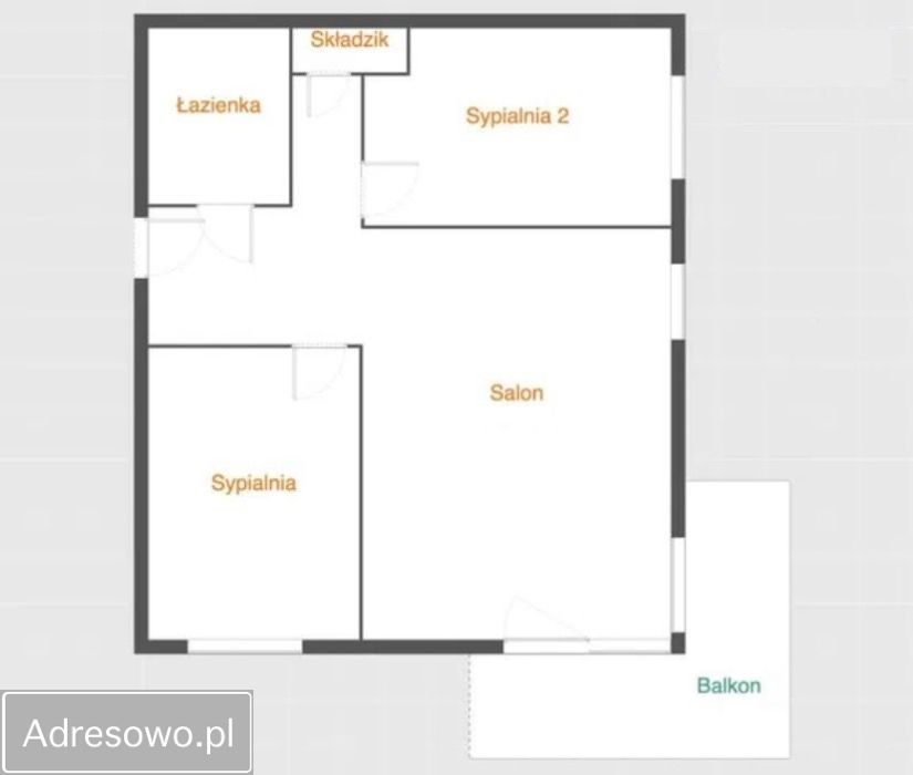Mieszkanie 3-pokojowe Gdańsk Kowale. Zdjęcie 19