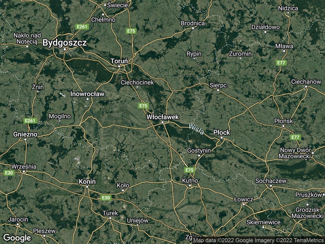 Działka rekreacyjna Włocławek