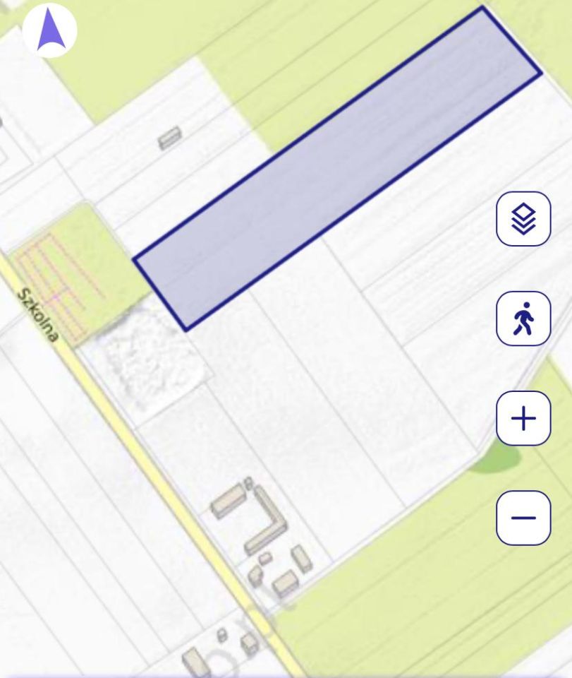 Działka rolna Radzików Wielki, ul. Szkolna. Zdjęcie 2