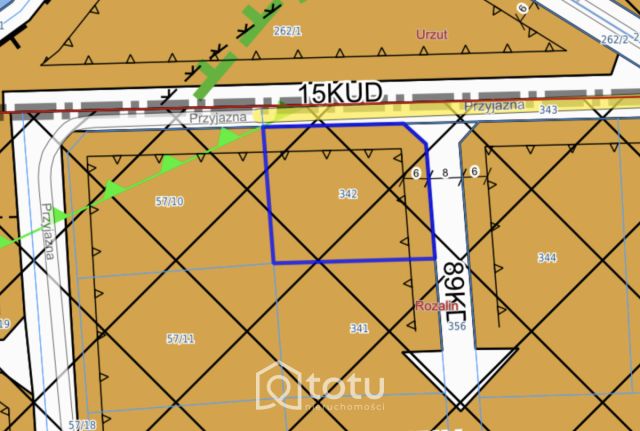 Działka budowlana Rozalin, ul. Przyjazna. Zdjęcie 4