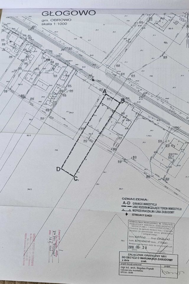 Działka budowlana Głogowo. Zdjęcie 7
