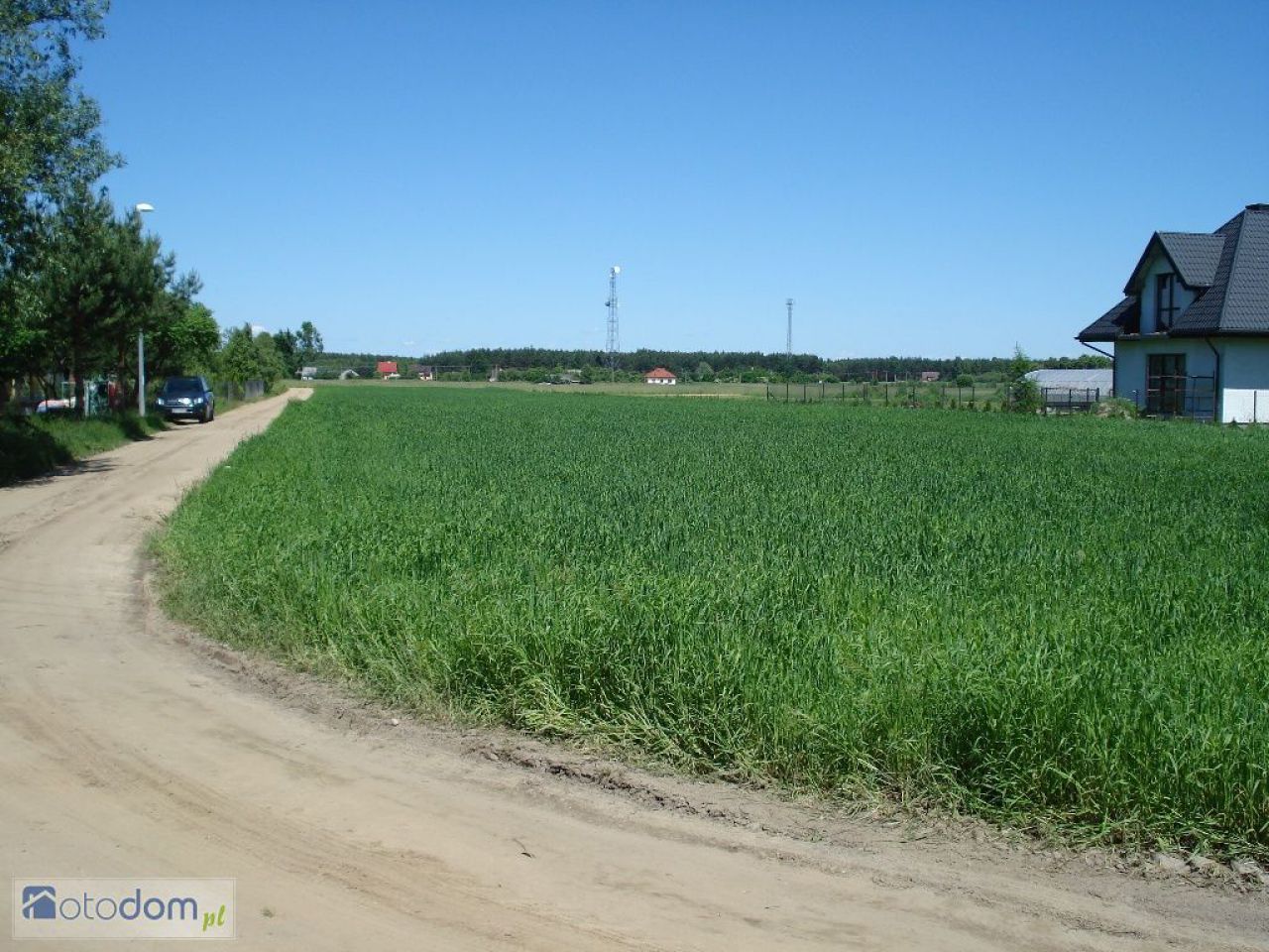 Działka budowlana Omięciny. Zdjęcie 3
