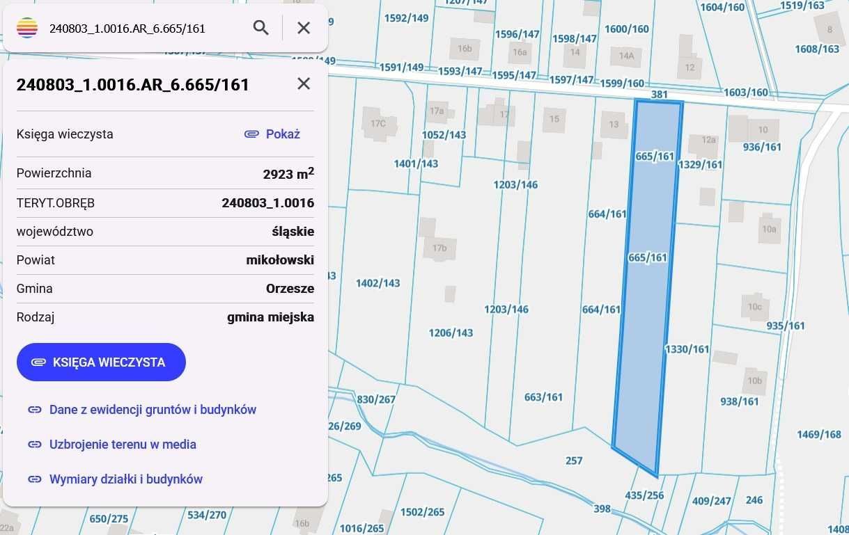 Działka budowlana Orzesze Jaśkowice, ul. Słowiańska. Zdjęcie 3