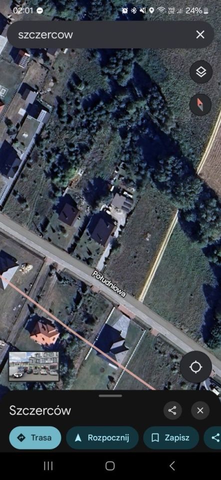 Działka budowlana Szczerców