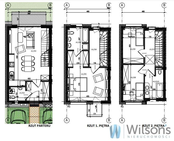 dom szeregowy, 4 pokoje Nowy Dwór Mazowiecki, ul. Bohaterów Modlina. Zdjęcie 14