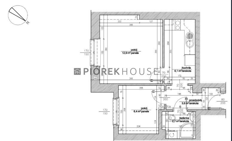 Mieszkanie 2-pokojowe Warszawa Praga-Północ, ul. Bertolta Brechta. Zdjęcie 6