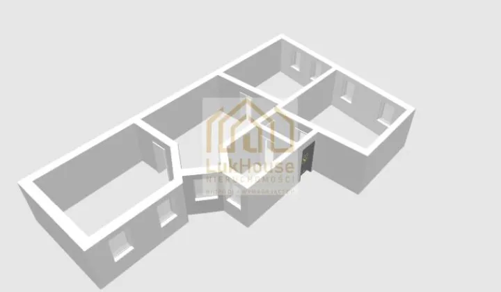 Mieszkanie 3-pokojowe Bytom Śródmieście, ul. marsz. Józefa Piłsudskiego