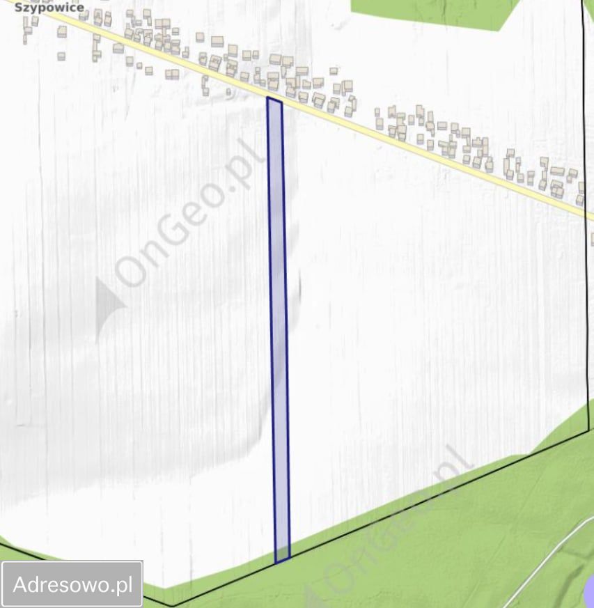 Działka rolno-budowlana Szypowice. Zdjęcie 3