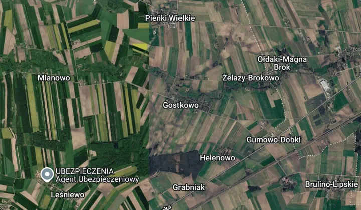 Działka rolna Gostkowo