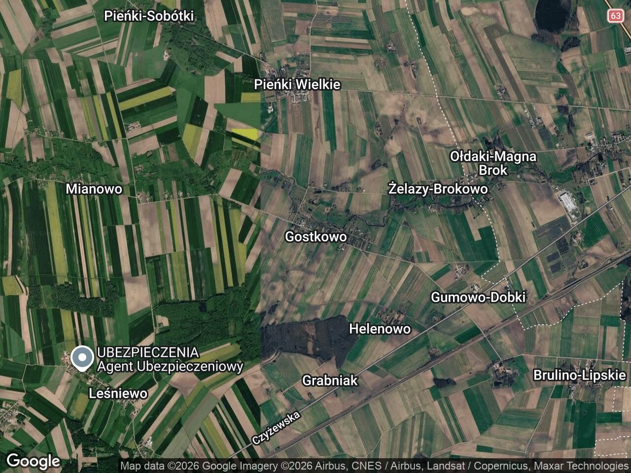 Działka rolna Gostkowo. Zdjęcie 1