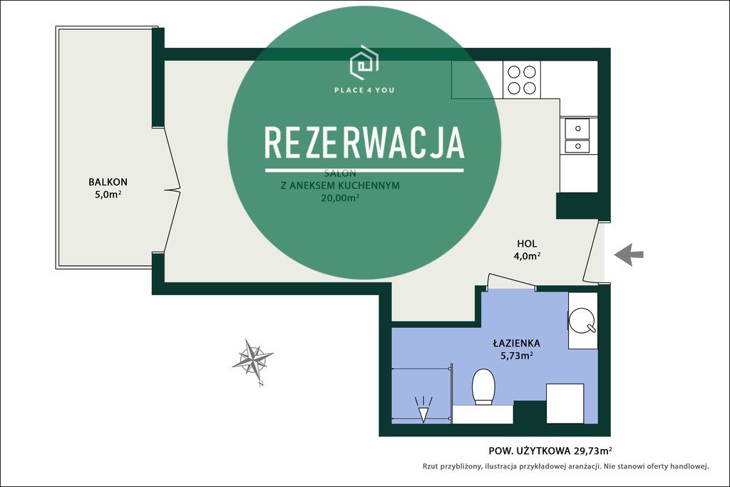 Mieszkanie 1-pokojowe Warszawa Ursynów, ul. Kurantów. Zdjęcie 10