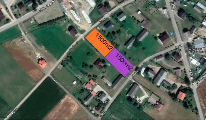 Działka budowlana Kołaki Kościelne