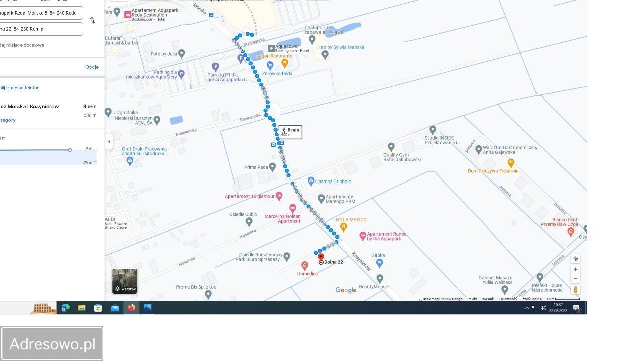 Mieszkanie 2-pokojowe Reda