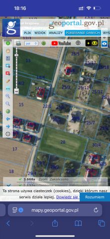 Działka budowlana Zławieś Wielka, ul. Widokowa. Zdjęcie 1