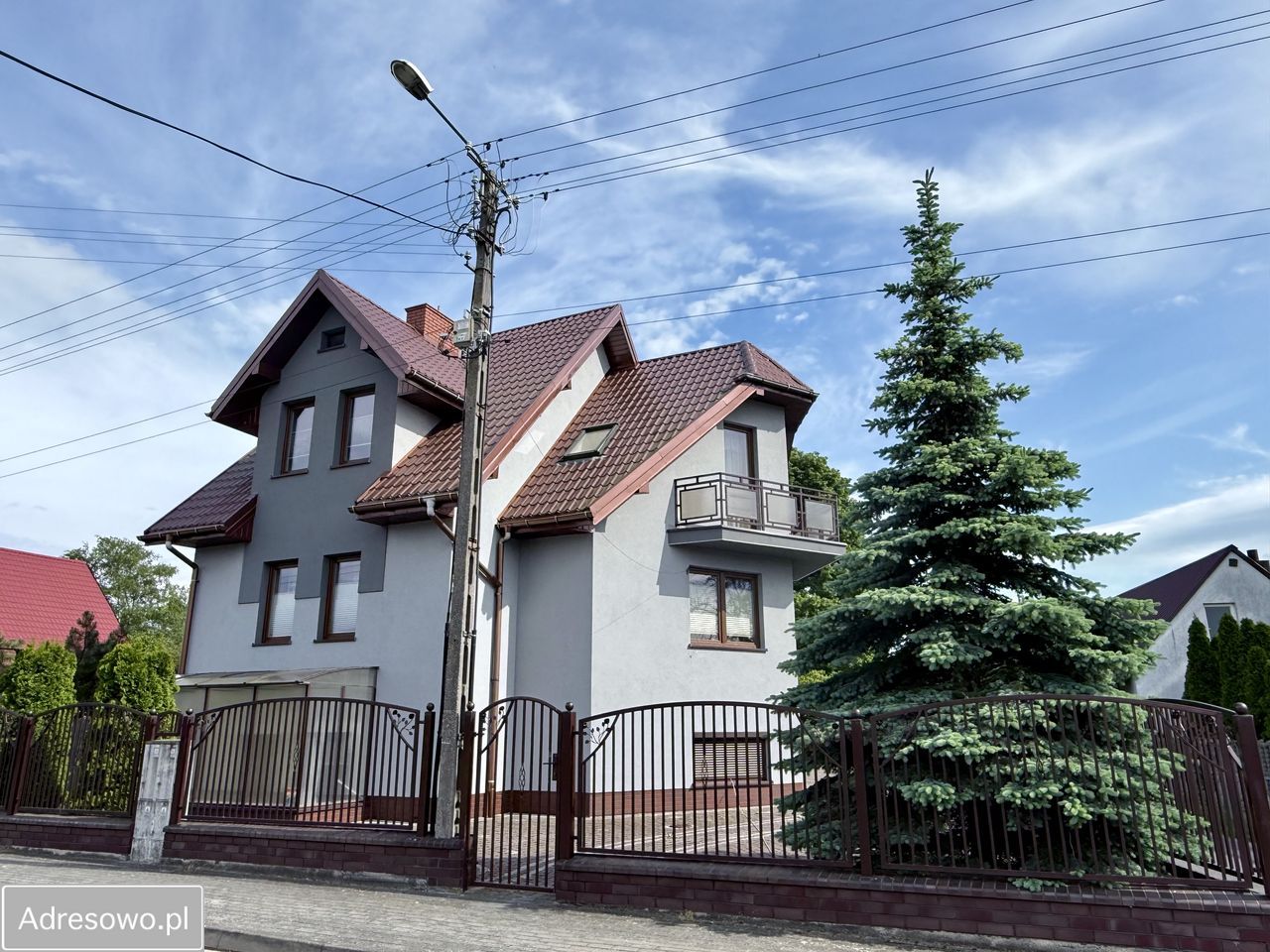 dom wolnostojący, 5 pokoi Rusiec