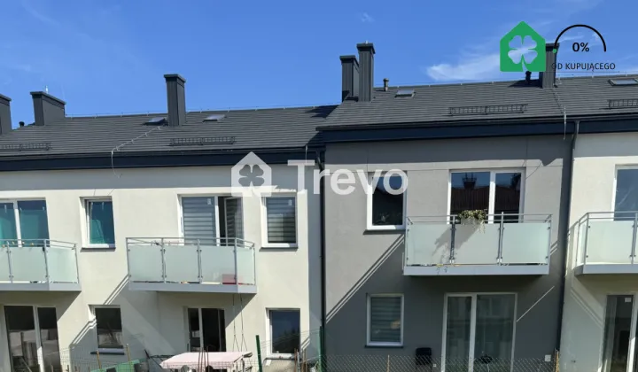 dom szeregowy, 4 pokoje Gdańsk, ul. Poziomkowa