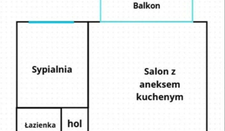 Mieszkanie 2-pokojowe Warszawa Mokotów, ul. Puławska