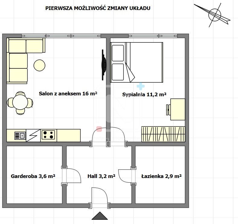 Mieszkanie 2-pokojowe Warszawa Wola, ul. Redutowa. Zdjęcie 14