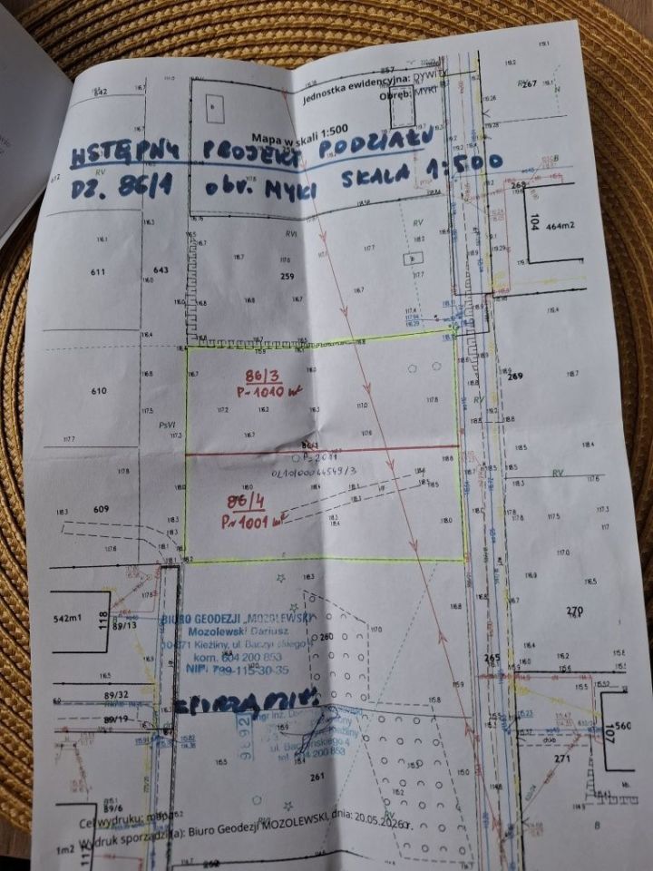 Działka budowlana Myki. Zdjęcie 3