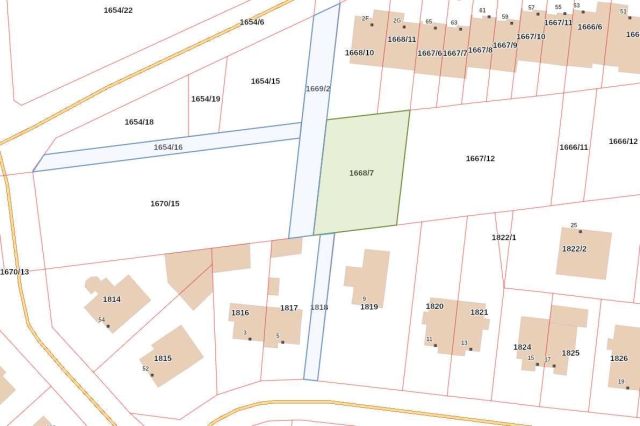 Działka budowlana Białystok Jaroszówka, ul. Czerwonego Kapturka. Zdjęcie 1