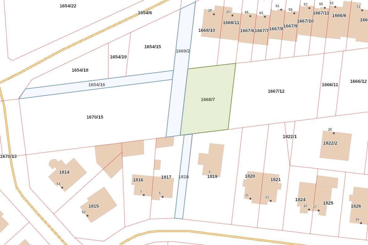 Działka budowlana Białystok Jaroszówka, ul. Czerwonego Kapturka