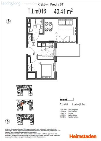 Mieszkanie 2-pokojowe Kraków Łagiewniki-Borek Fałęcki, ul. Aleksandra Fredry. Zdjęcie 15