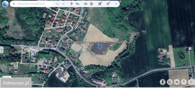 Działka inwestycyjna Pokrzywno. Zdjęcie 1