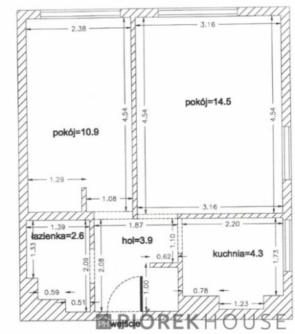 Mieszkanie 2-pokojowe Warszawa Śródmieście, ul. Polna. Zdjęcie 8