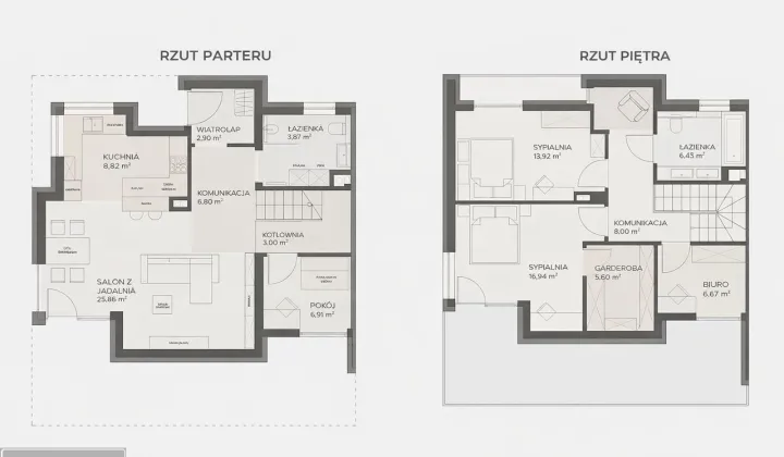 bliźniak, 5 pokoi Nowy Sącz, ul. Dunajcowa