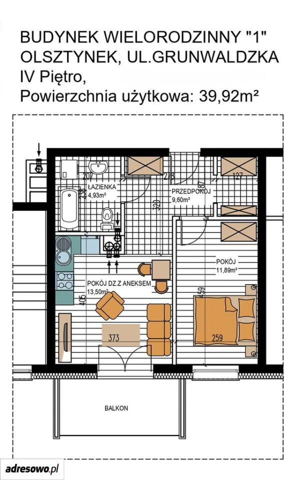 Mieszkanie 2-pokojowe Olsztynek, ul. Mazurska. Zdjęcie 12