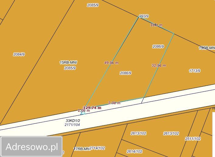 Działka budowlana Tarnowskie Góry, ul. Lwa Tołstoja. Zdjęcie 2