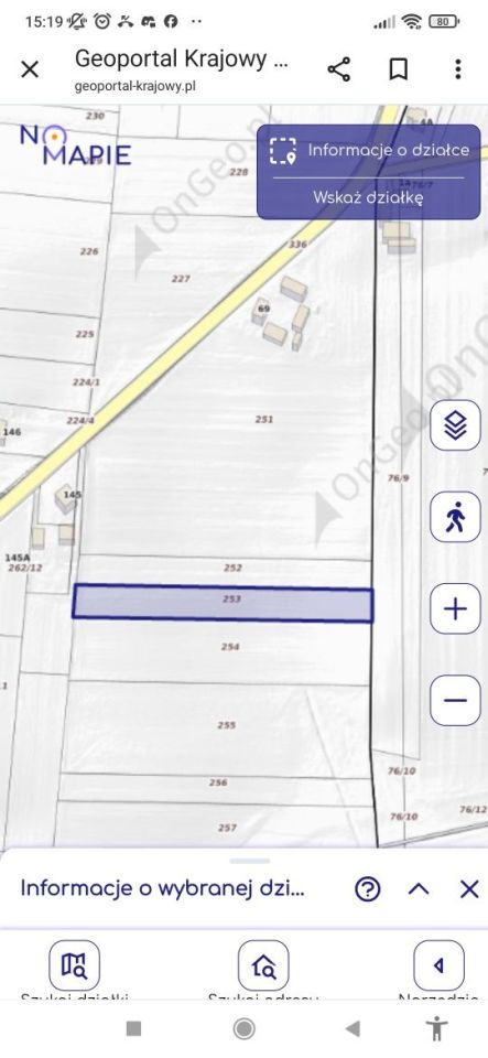 Działka rolna Czuszów. Zdjęcie 2