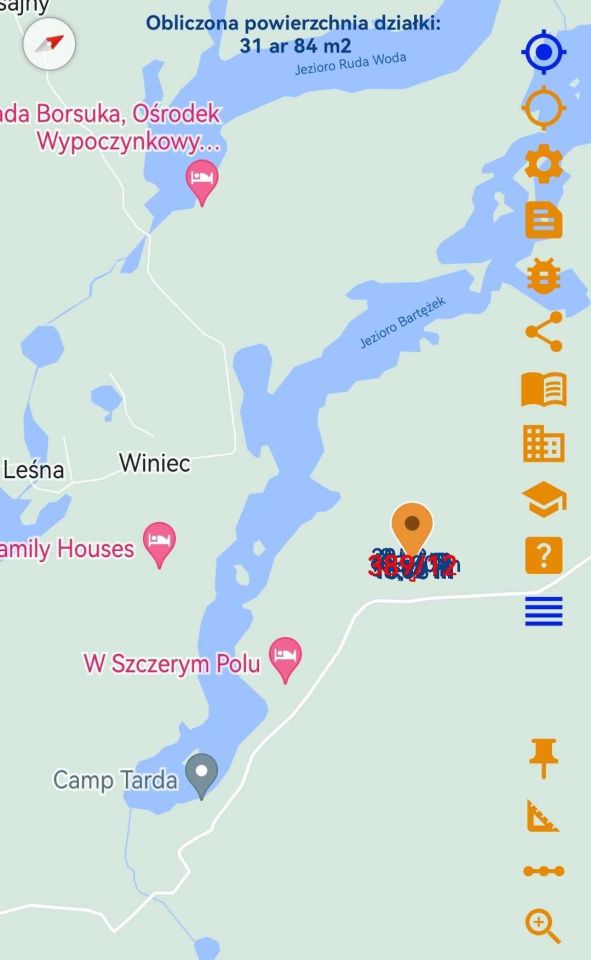 Działka budowlana Bartężek. Zdjęcie 3