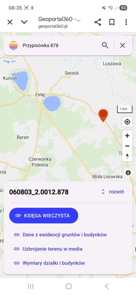 Działka budowlana Przypisówka. Zdjęcie 3