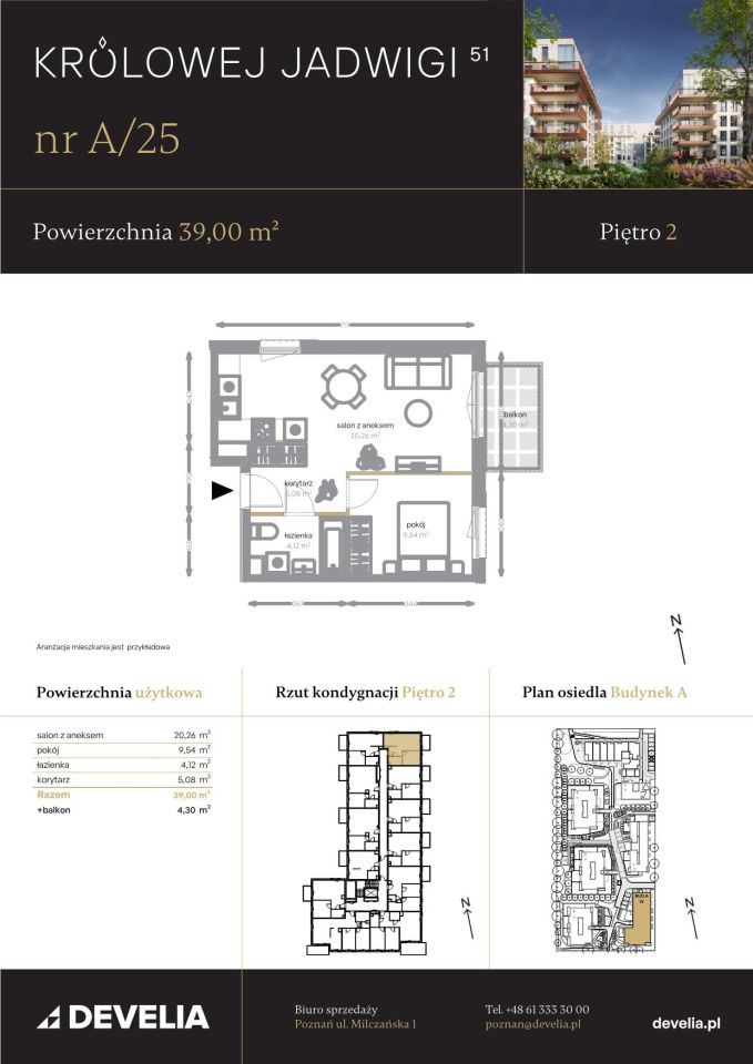 Mieszkanie 2-pokojowe Poznań, ul. Królowej Jadwigi. Zdjęcie 7