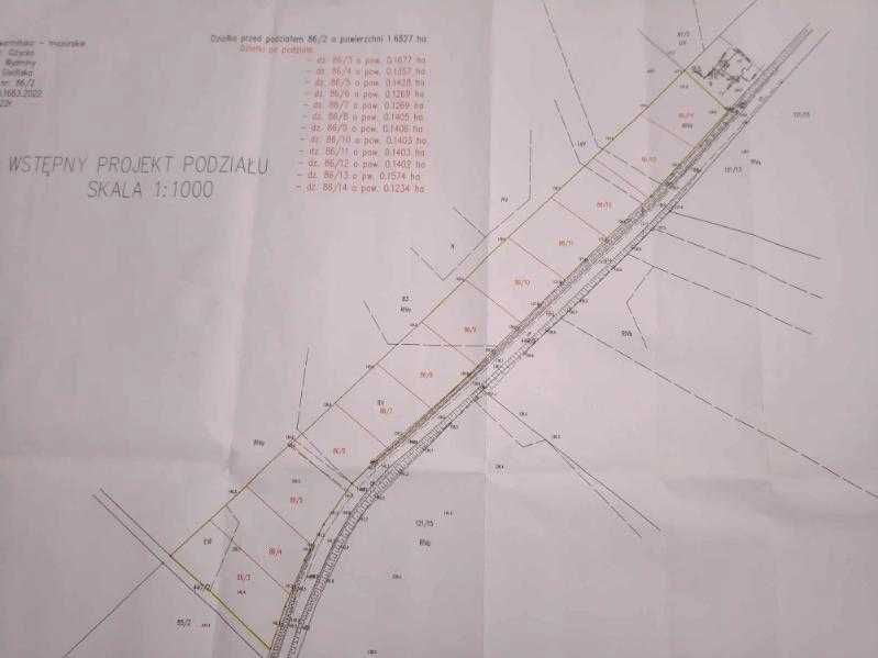 Działka budowlana Siedliska. Zdjęcie 2